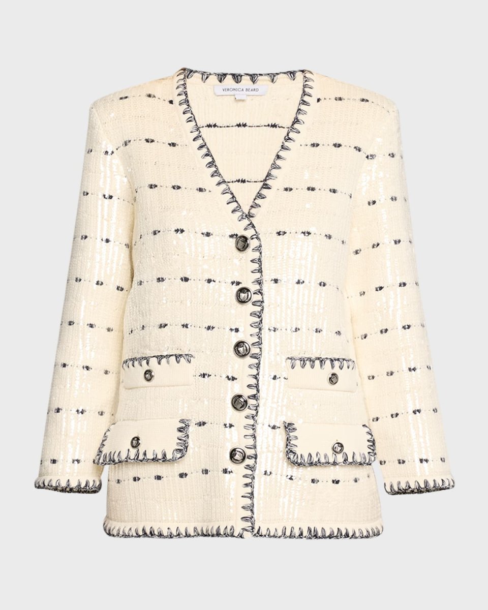 Ceriani Sequin Knit Jacket